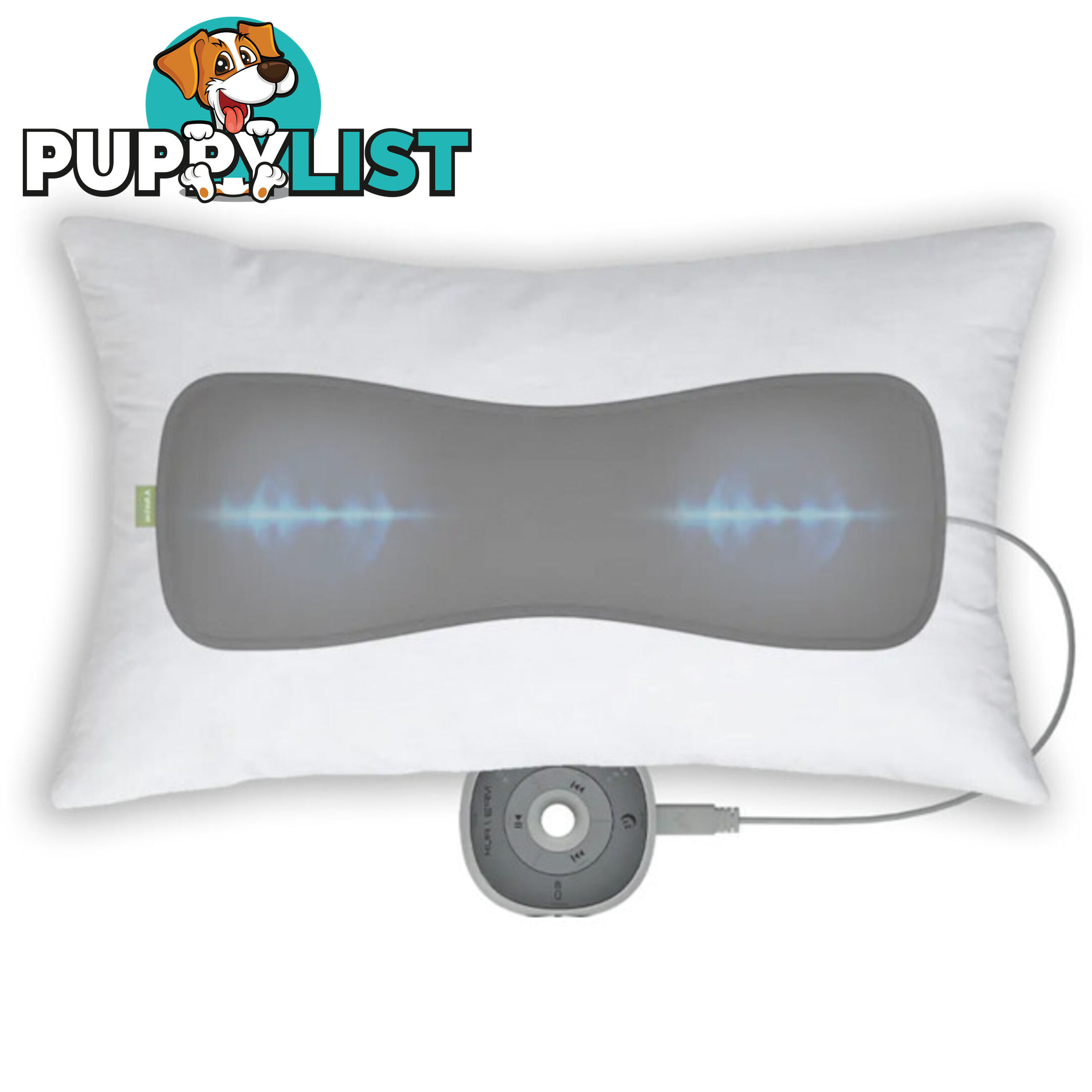 SLUMBER BLUETOOTH PILLOW SPEAKER MICRO SD VOL CONTROL SLEEP TIMER