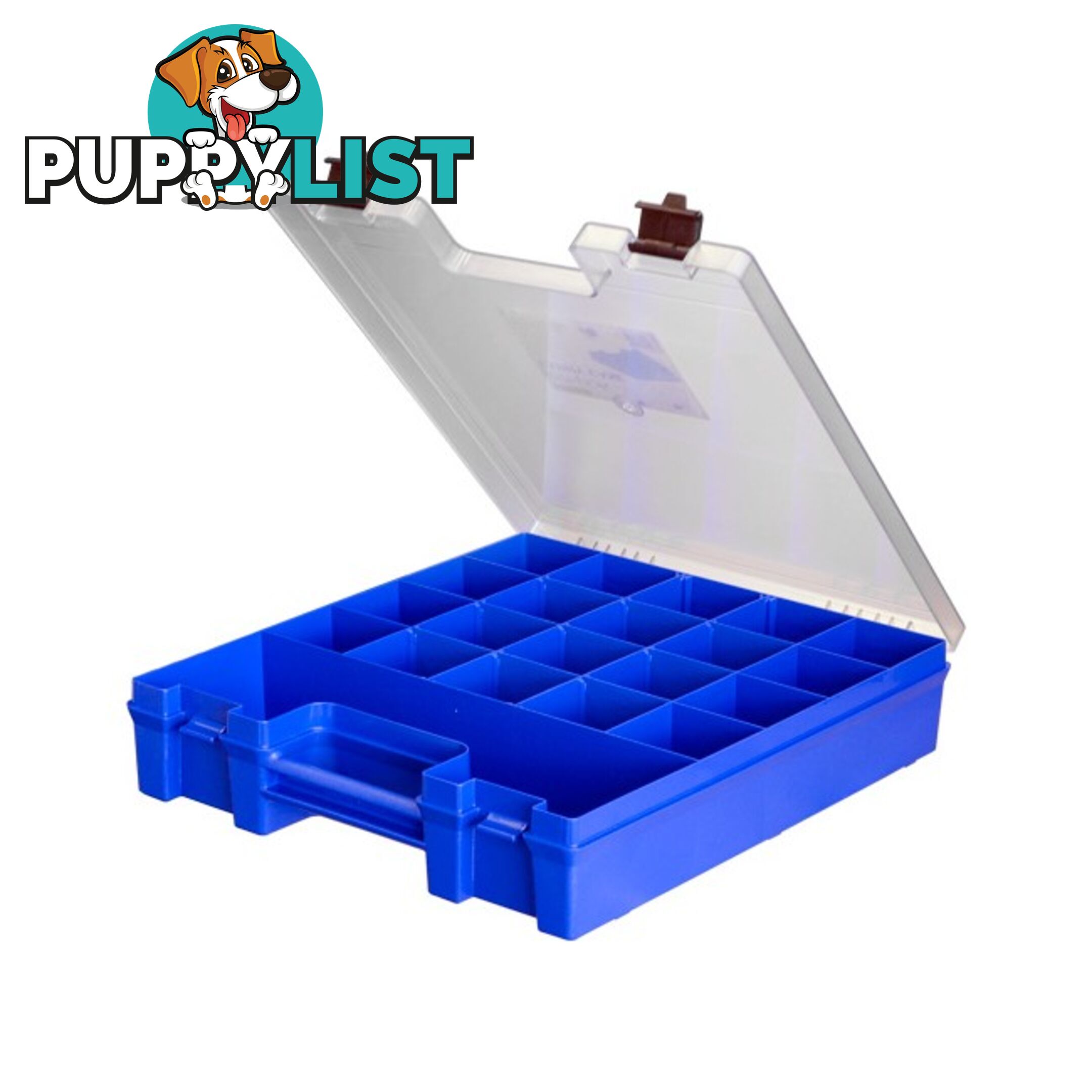 1H150 EZI-PAK CARRY CASE BLUE WITH CLEAR LID