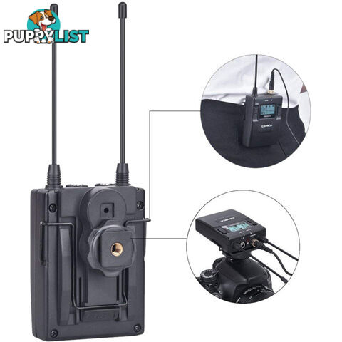 WM300A UHF WIRELESS MICROPHONE WITH DUAL TRANSMITTER