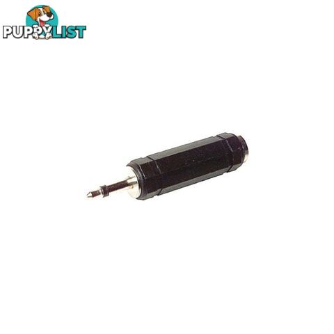 PA1032 3.5MM MONO PLUG TO 6.3MM STEREO SOCKET ADAPTER