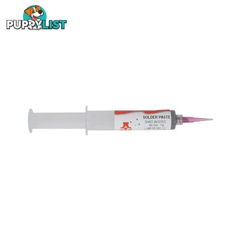 SP100 30G SOLDER PASTE TUBE/SYRINGE (SN63) 63% TIN, 37% LEAD