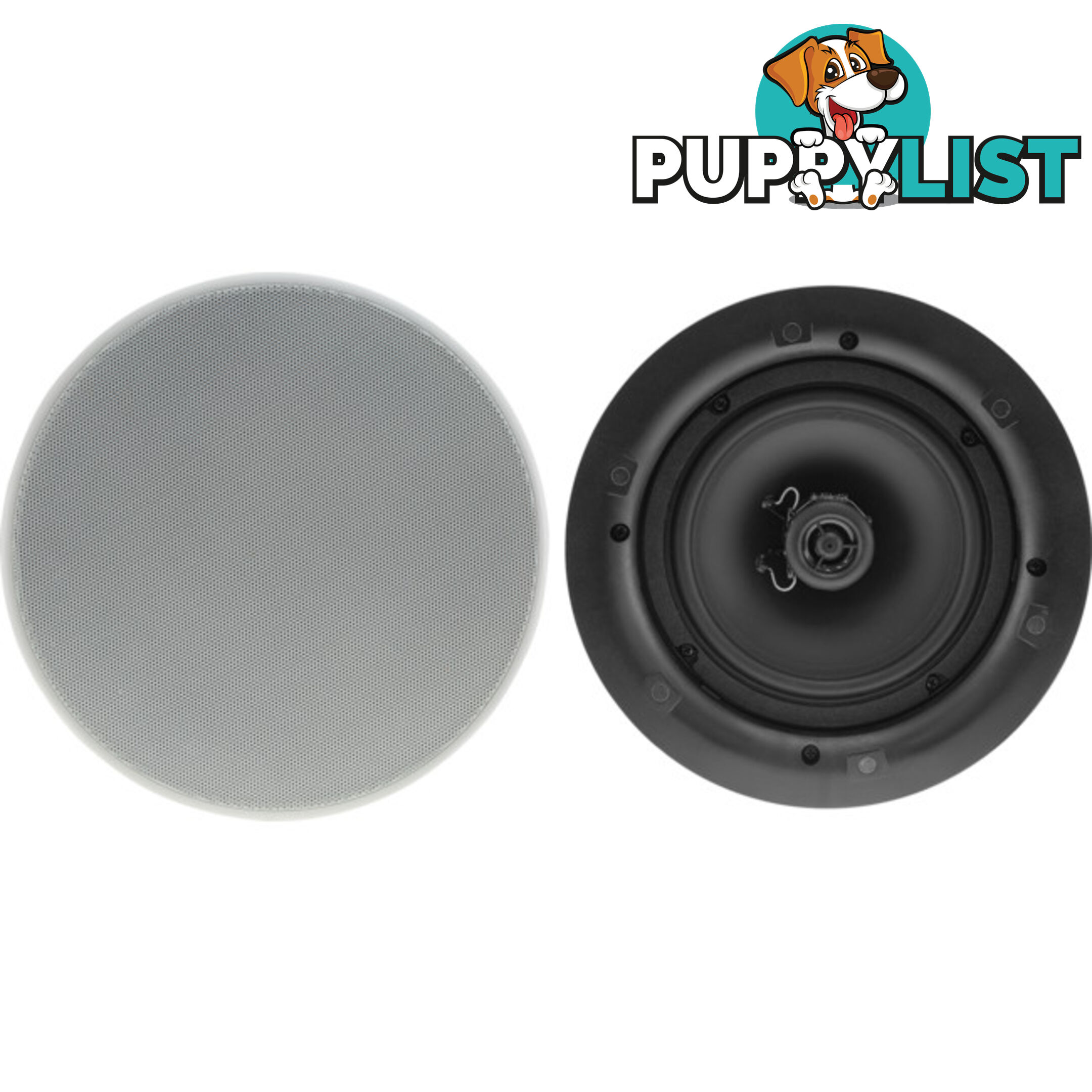 CE650 6.5" EDGELESS CEILING SPEAKERS PAIR