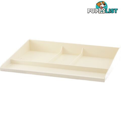 1H081 SHELF TO SUIT LOUVRE PANEL HIGH STRENGTH A.B.S. PLASTIC