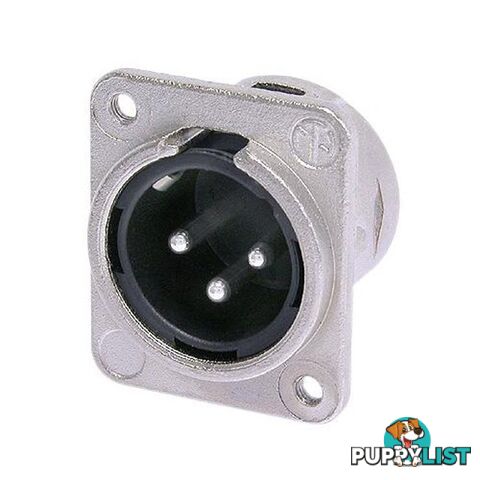 PD5670 3 PIN XLR PANEL PLUG NEUTRIK