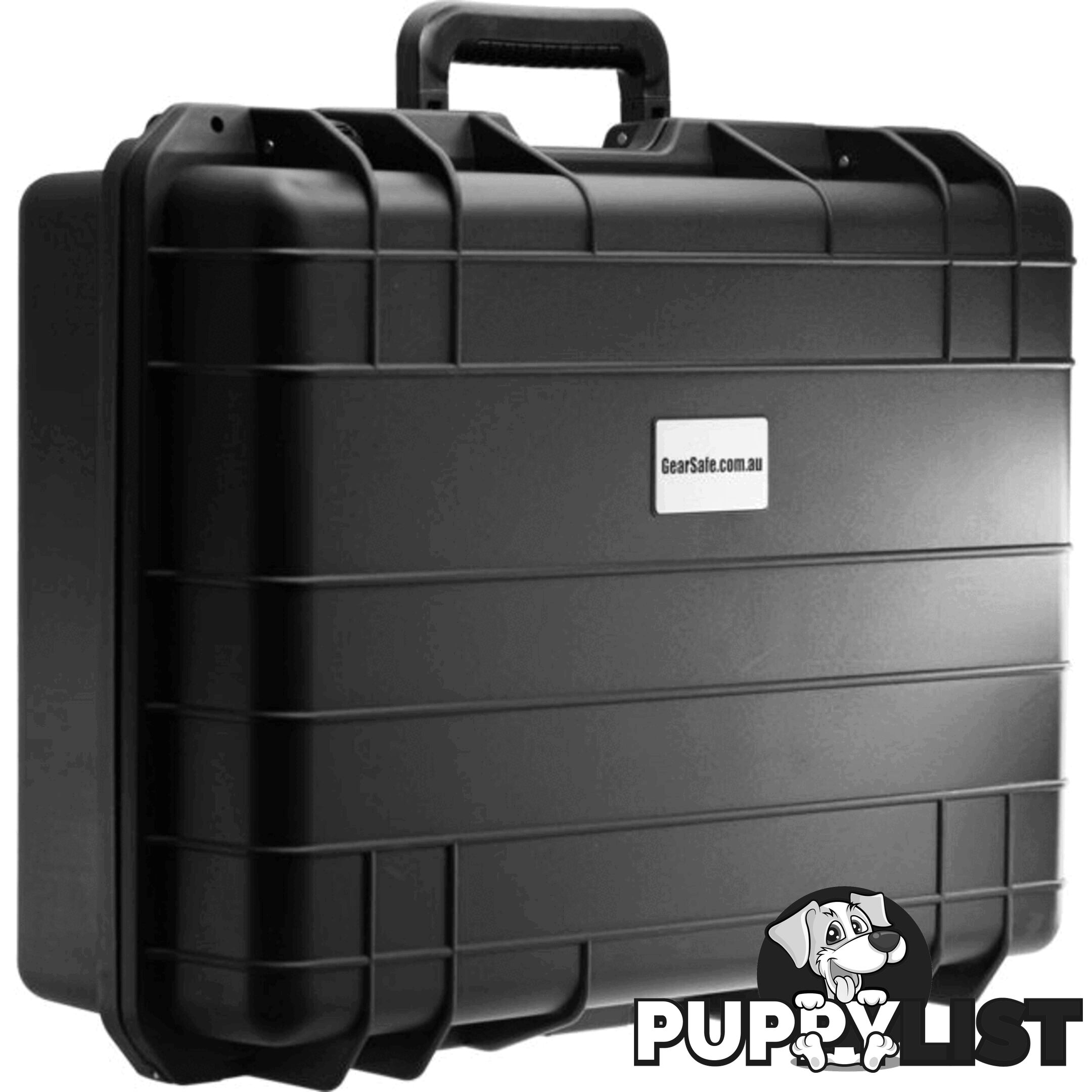 GS020B BLACK 515X 415X 200 PROTECTIVE CASE WITH FOAM GEARSAFE