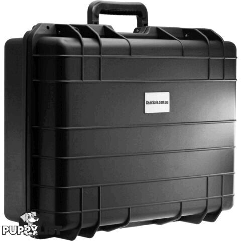 GS020B BLACK 515X 415X 200 PROTECTIVE CASE WITH FOAM GEARSAFE