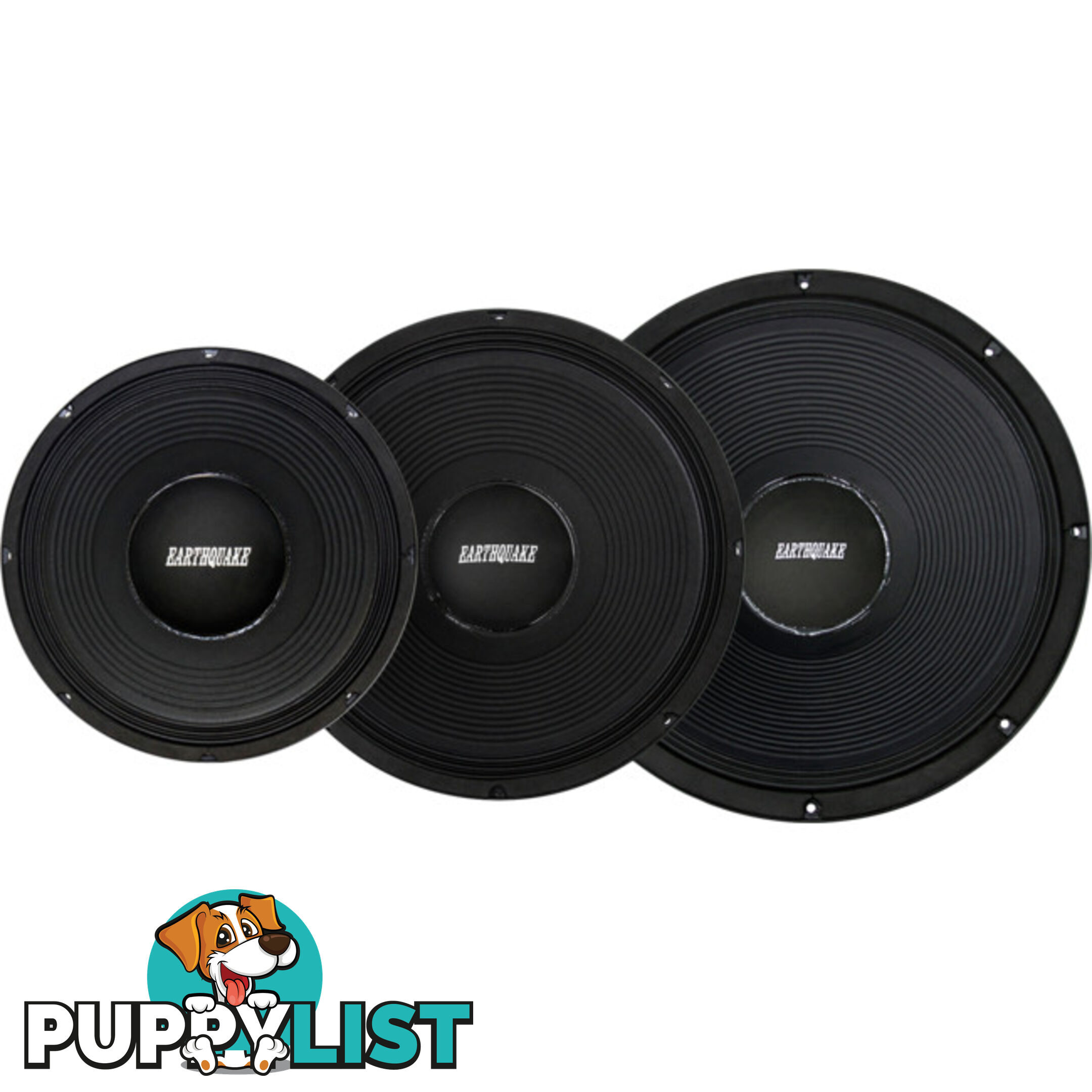 PRO-X184 18" CLOTH SURROUND SUB 4" VOICE COIL DIE CAST BASKET