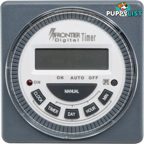 DT724 7 DAY VERSATILE DIGITAL TIMER 24V DC / AC OPERATION