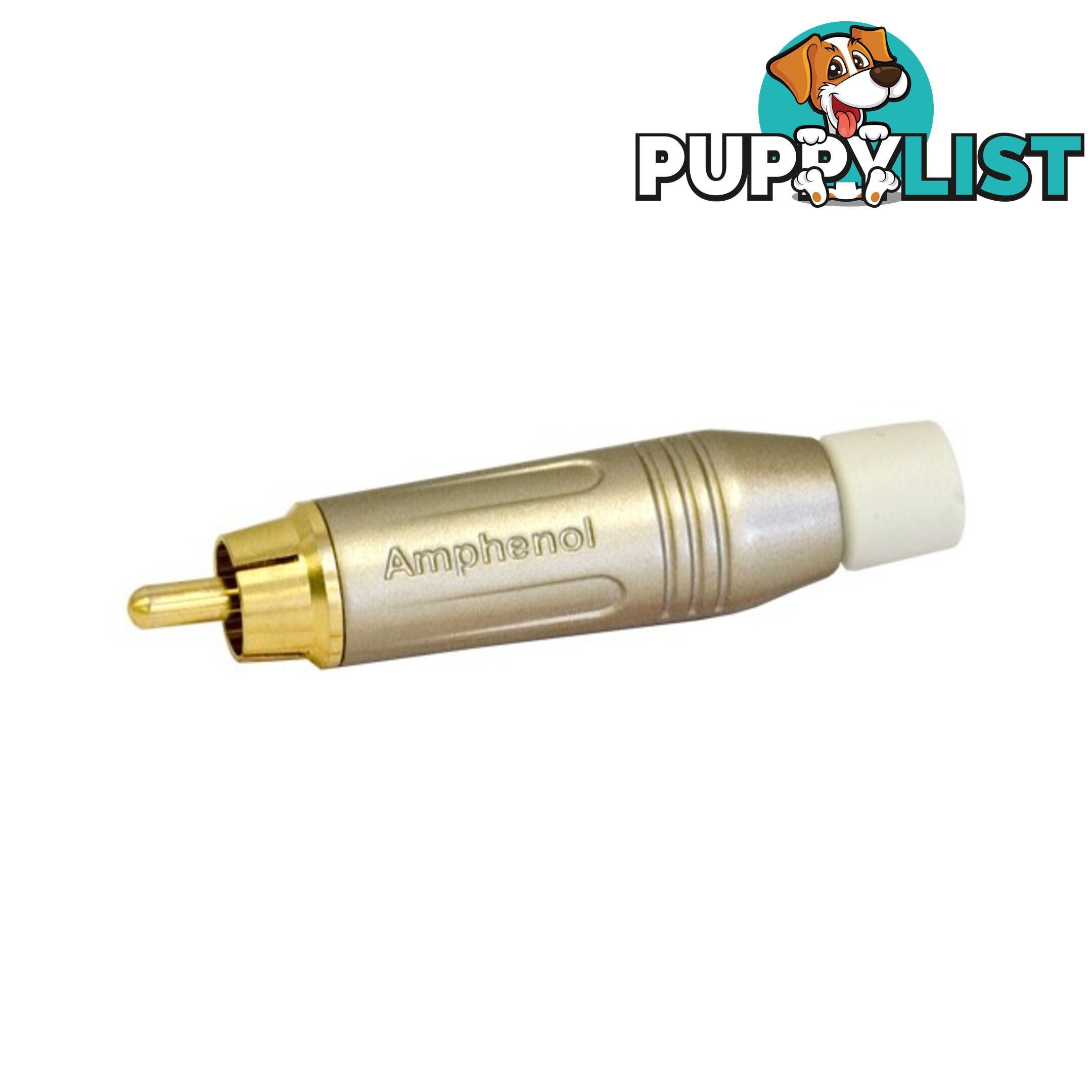 PD2963 RCA PLUG AMPHENOL WHITE