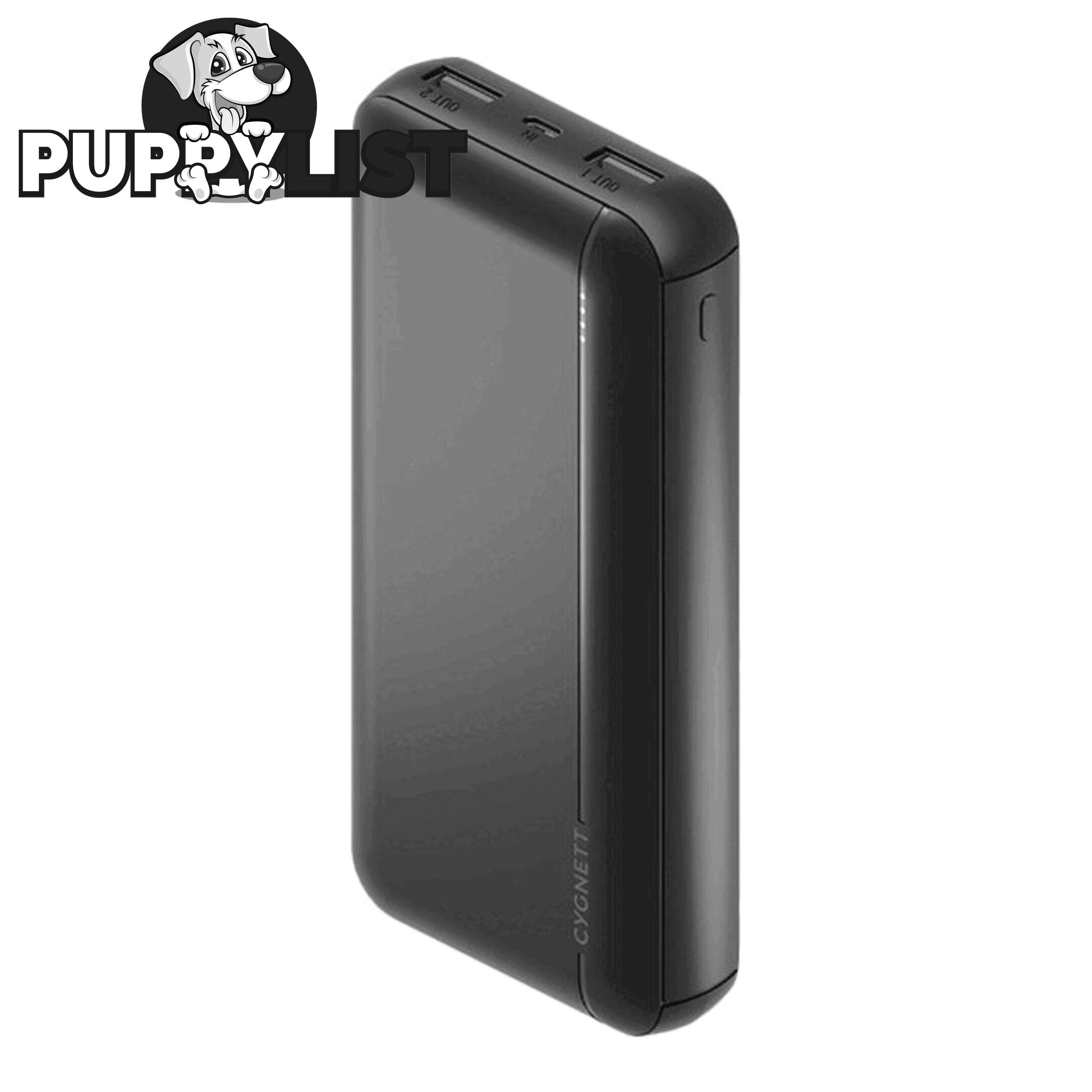 PB20KCGN 20K MAH POWER BANK 15W CYGNETT POWER AND PROTECT