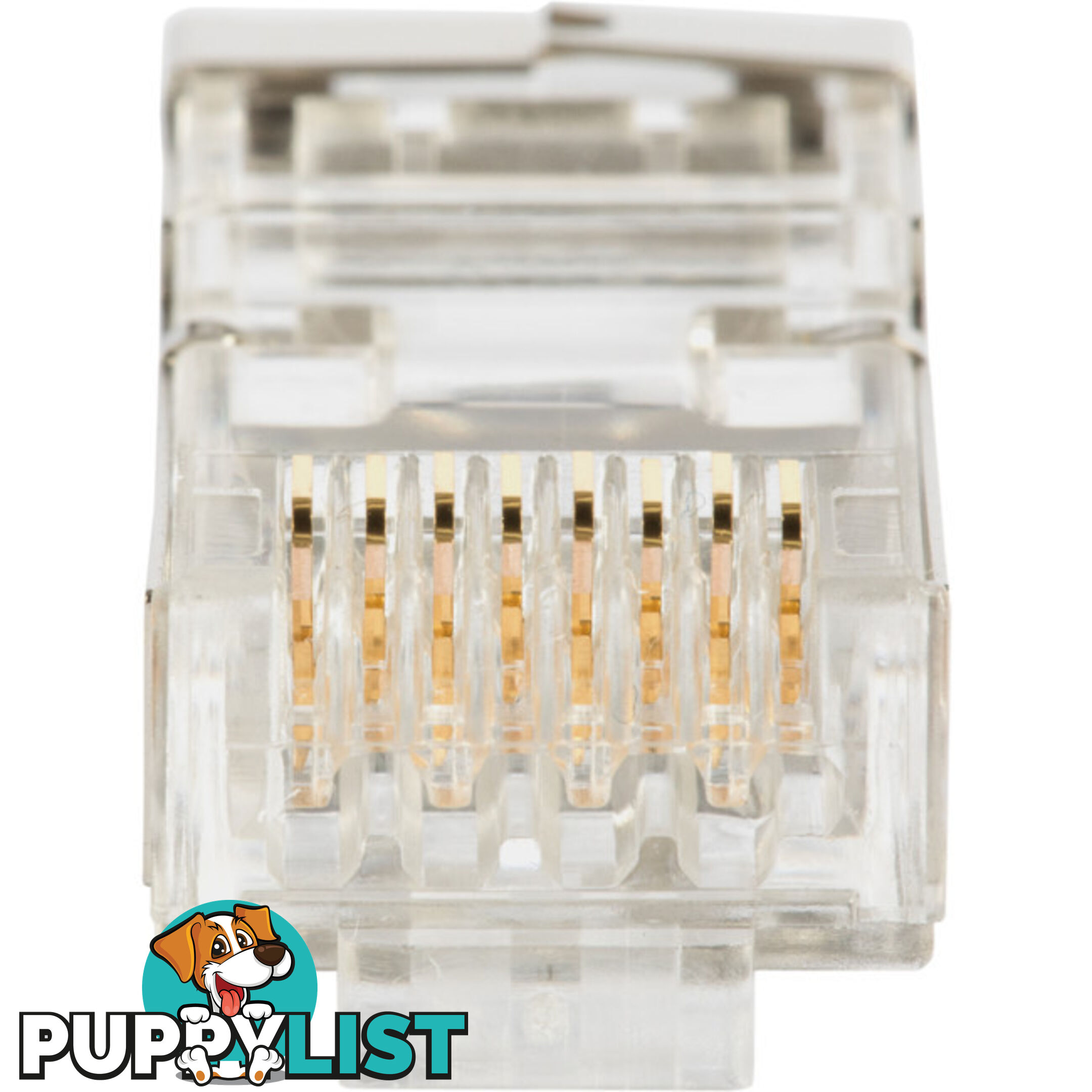 T3SPSC6S-50 STP CAT6A/6 SOLID SNAP PLUG WITH COPPER STRIP RJ45 SHIELDED 1.2MM PACK OF 50