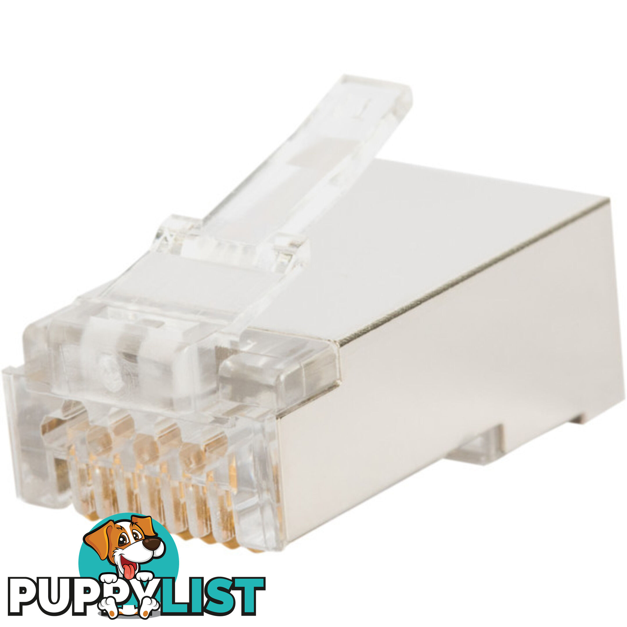 T3SPSC6S-50 STP CAT6A/6 SOLID SNAP PLUG WITH COPPER STRIP RJ45 SHIELDED 1.2MM PACK OF 50