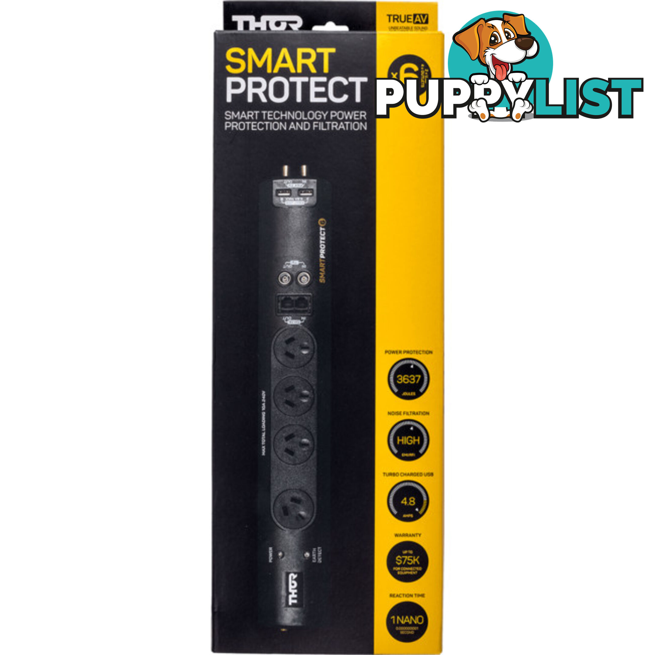 E145U THOR SMART PROTECT 6 SMART TEC POWER PROTECTION & FILTRATION