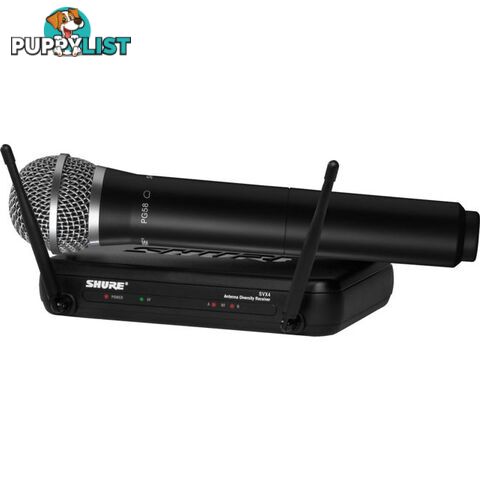 SVX24PG58 PG58 HANDHELD MIC SYSTEM 558-570MHZ SHURE