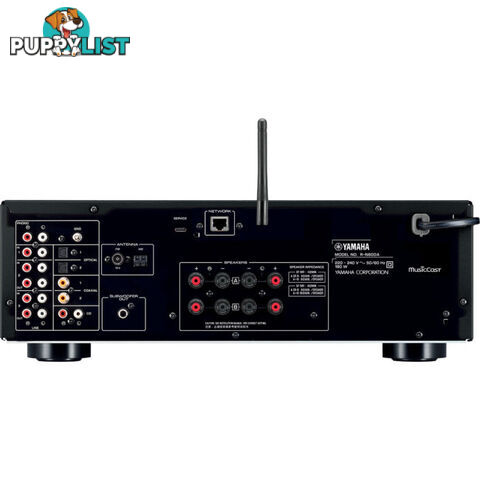 RN600AS SILVER 2 CHANNEL NETWORK RECEIVER 80W RMS PER CH - 20 HZ-20 KHZ 0.07 % THD