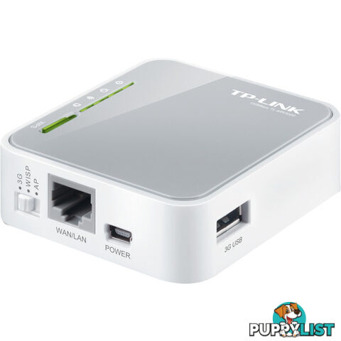 TLMR3020 TRAVEL 3G 4G 'N' ROUTER PORTABLE 150MBPS TP-LINK