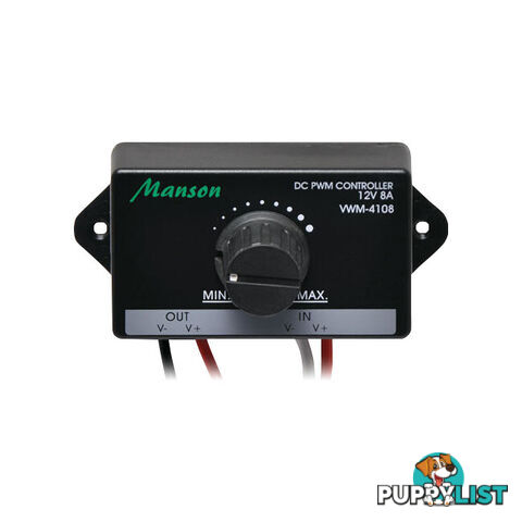 VWM4108 12V 8A PWM MOTOR SPEED LIGHT DIMMER CONTROLLER