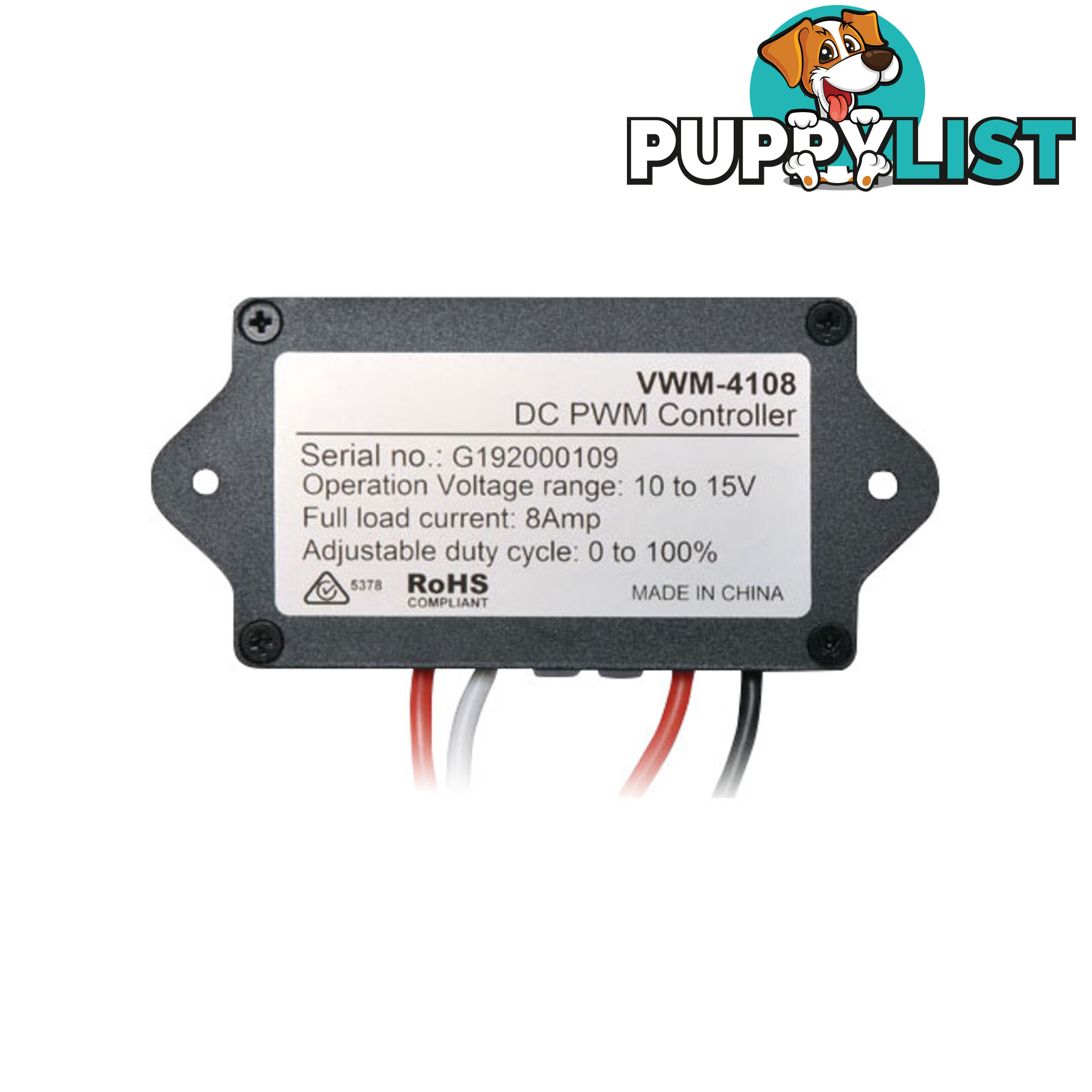 VWM4108 12V 8A PWM MOTOR SPEED LIGHT DIMMER CONTROLLER