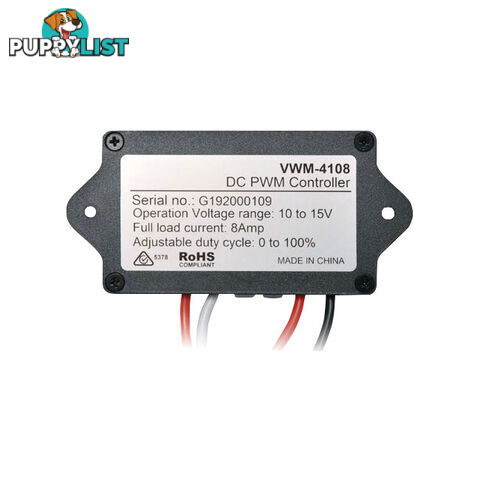 VWM4108 12V 8A PWM MOTOR SPEED LIGHT DIMMER CONTROLLER