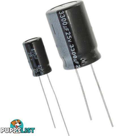 RB100-160 100MF 160V RB RADIAL CAPACITOR 105DEGREE RATING