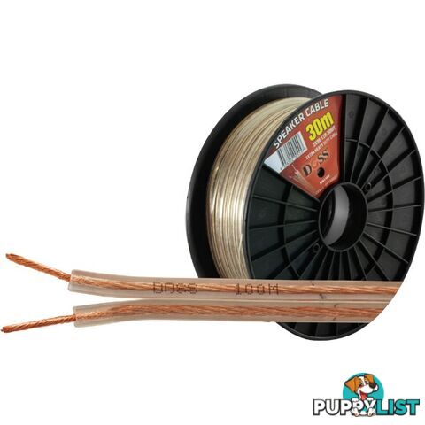 2X96.12R-30M HEAVY-DUTY SPEAKER CABLE - 30M - PER REEL ROLL DOSS