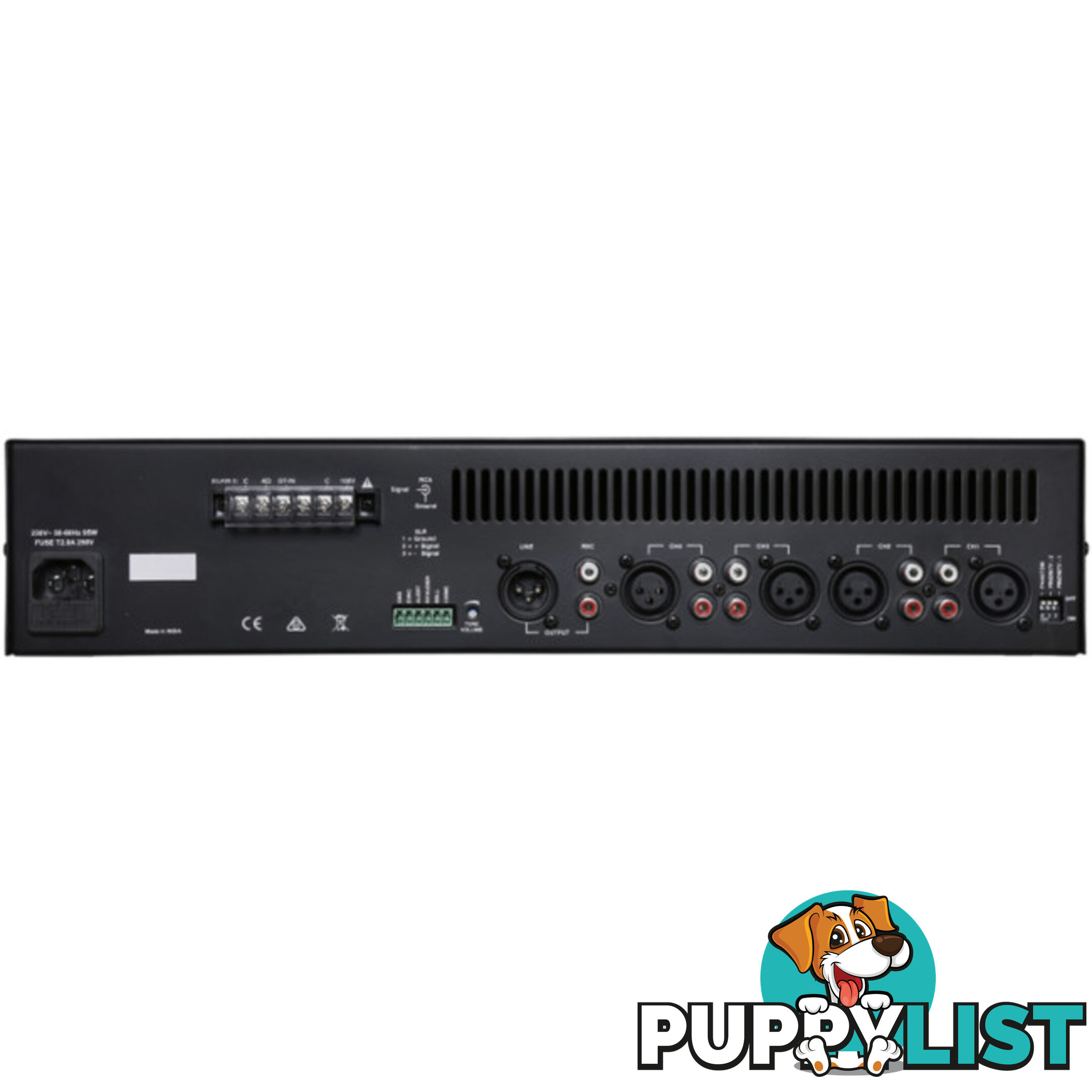 ES120 ES SERIES 120W MIXER AMPLIFIER AUSTRALIAN MONITOR