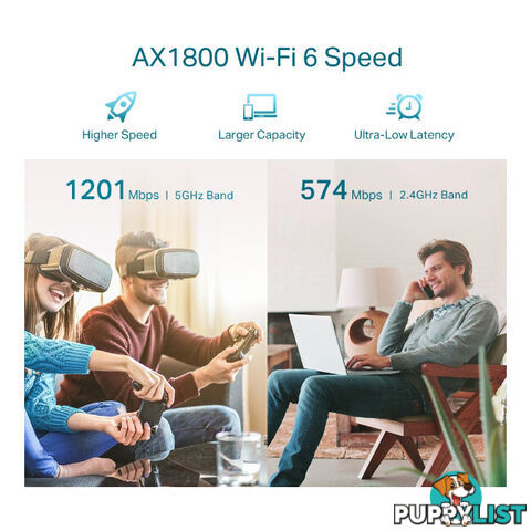 RE605X AX1800 MESH WIFI6 EXTENDER