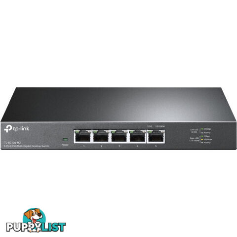 TLSG105M2 5 PORT 2.5G MULTI-GIGA DESKTOP SWITCH