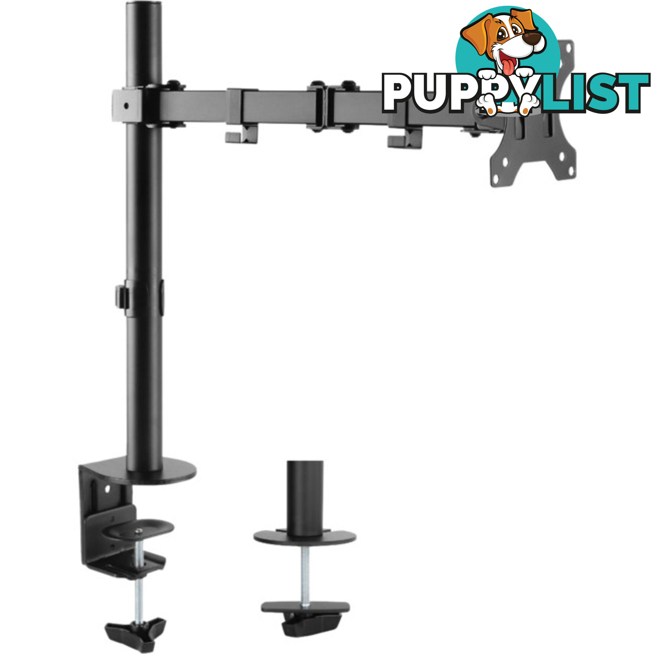 SC01K ACTIVIVA SINGLE MONITOR ARM DOUBLE JOINT