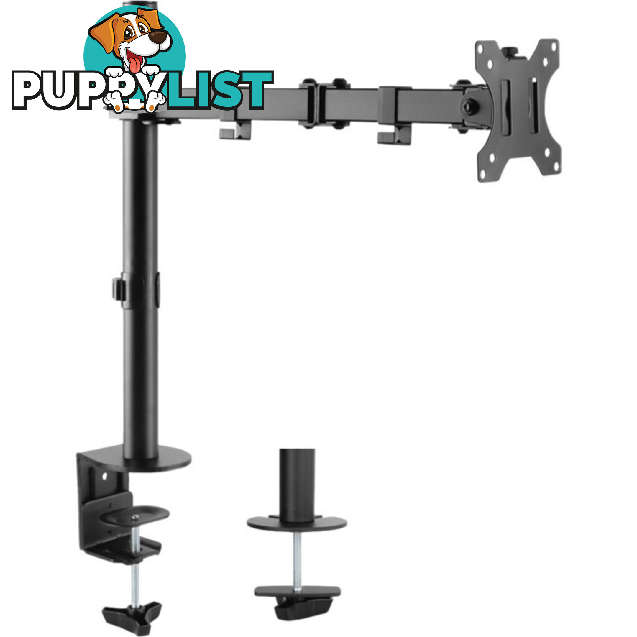 SC01K ACTIVIVA SINGLE MONITOR ARM DOUBLE JOINT