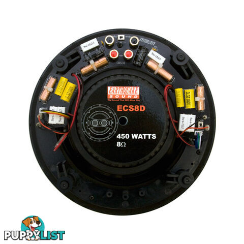 ECS8DUAL 8" CEILING STEREO SPEAKER DIPOLE/BIPOLE SINGLE ECS8D