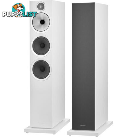 603S3W 3-WAY FLOORSTANDING SPEAKERS WHITE FINISH