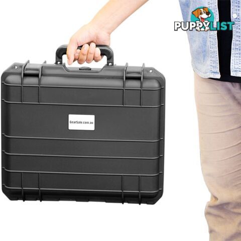 GS012B BLACK 330X 280X 120 PROTECTIVE CASE WITH FOAM GEARSAFE