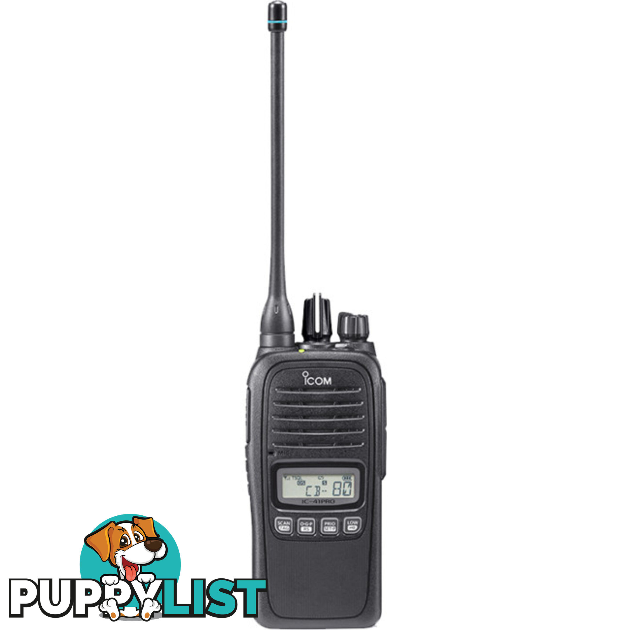 IC41PRO IP67 80CH UHF HAND HELD RADIO 5W ICOM MADE IN JAPAN