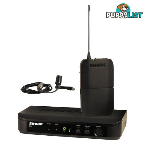 BLX14CVL-M17 WIRELESS LAPEL MIC SYSTEM 662-686MHZ SHURE