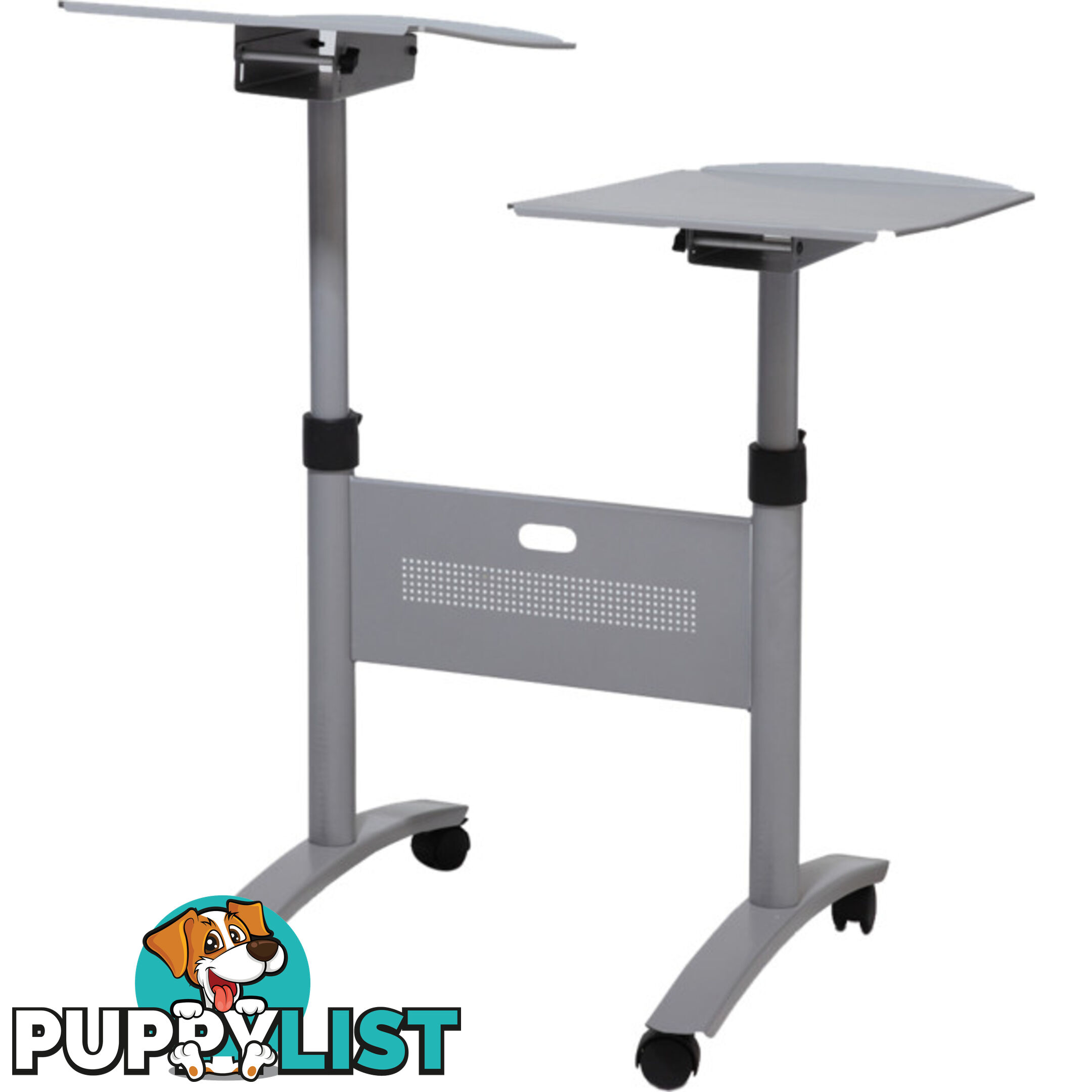 DUO TWIN POLE AV LAPTOP TROLLEY