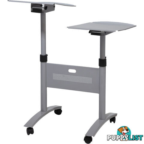 DUO TWIN POLE AV LAPTOP TROLLEY