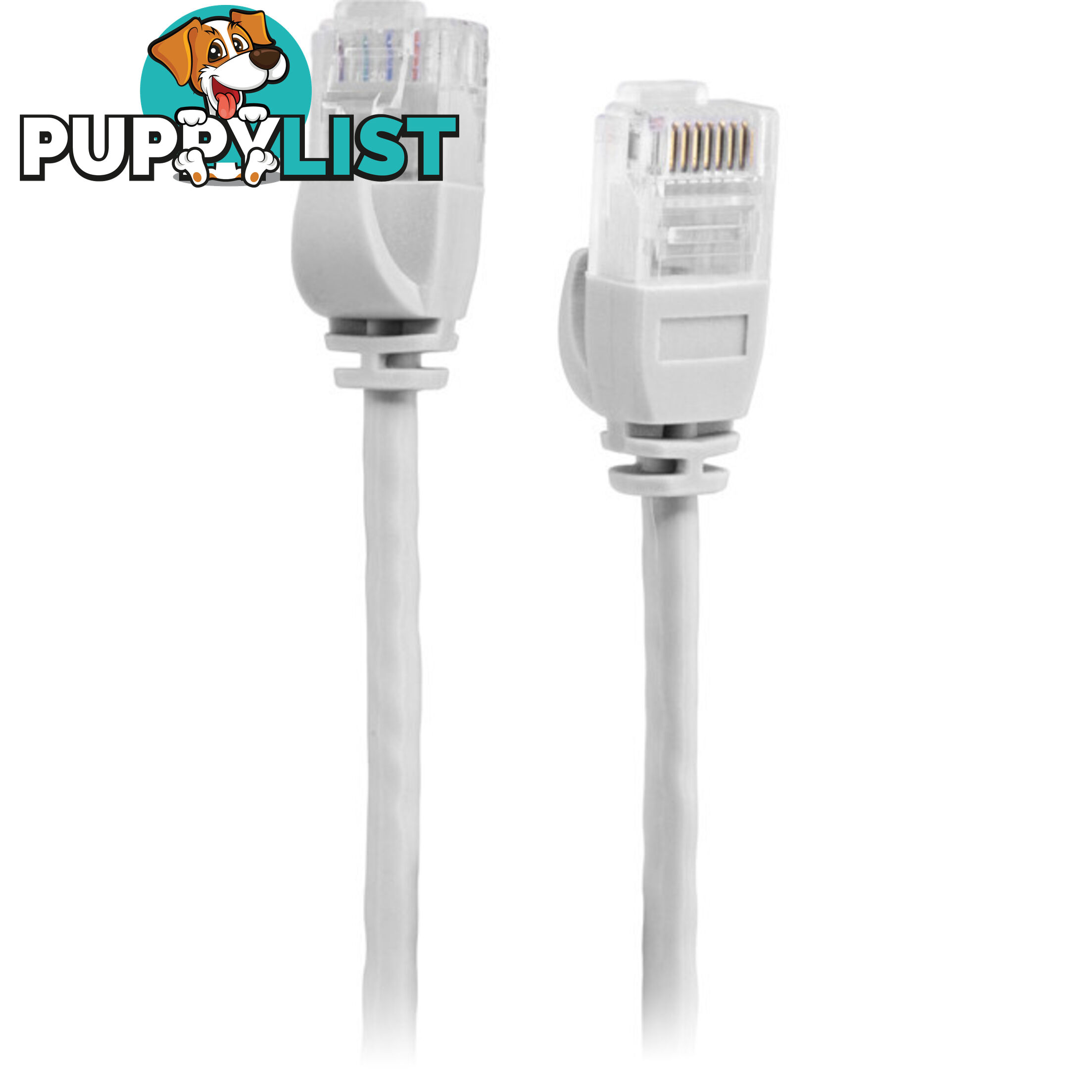 LC6SL0300WH 3M SLIM CAT6 PATCH LEAD WHITE ULTRA THIN