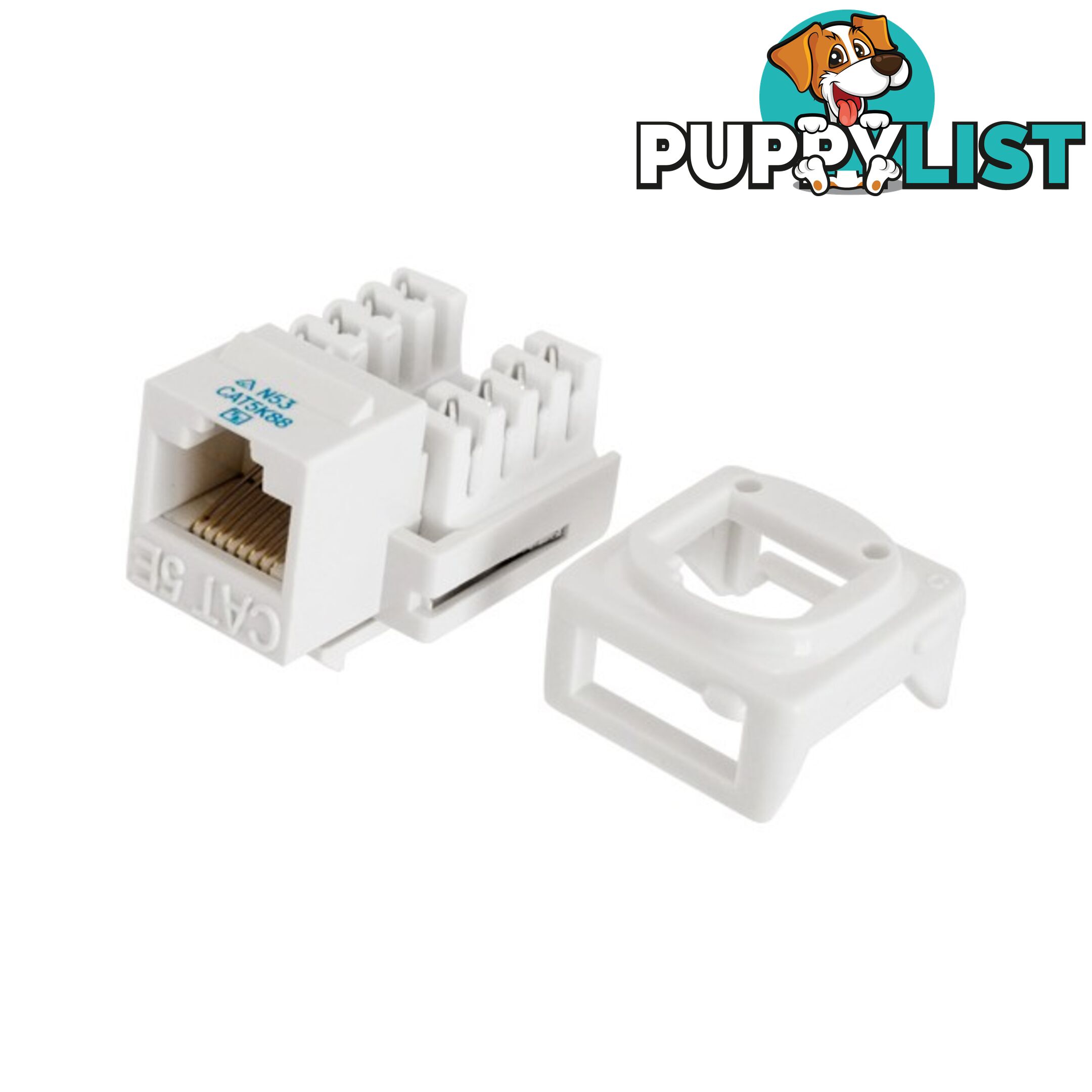 PK4534 RJ45 CAT5E MECHANISM SOCKET 8P8C KEYSTONE E139423