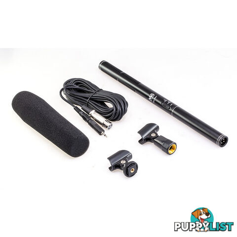 SG357 SHOTGUN CONDENSER MICROPHONE DIRECTIONAL / TELESCOPIC MIC