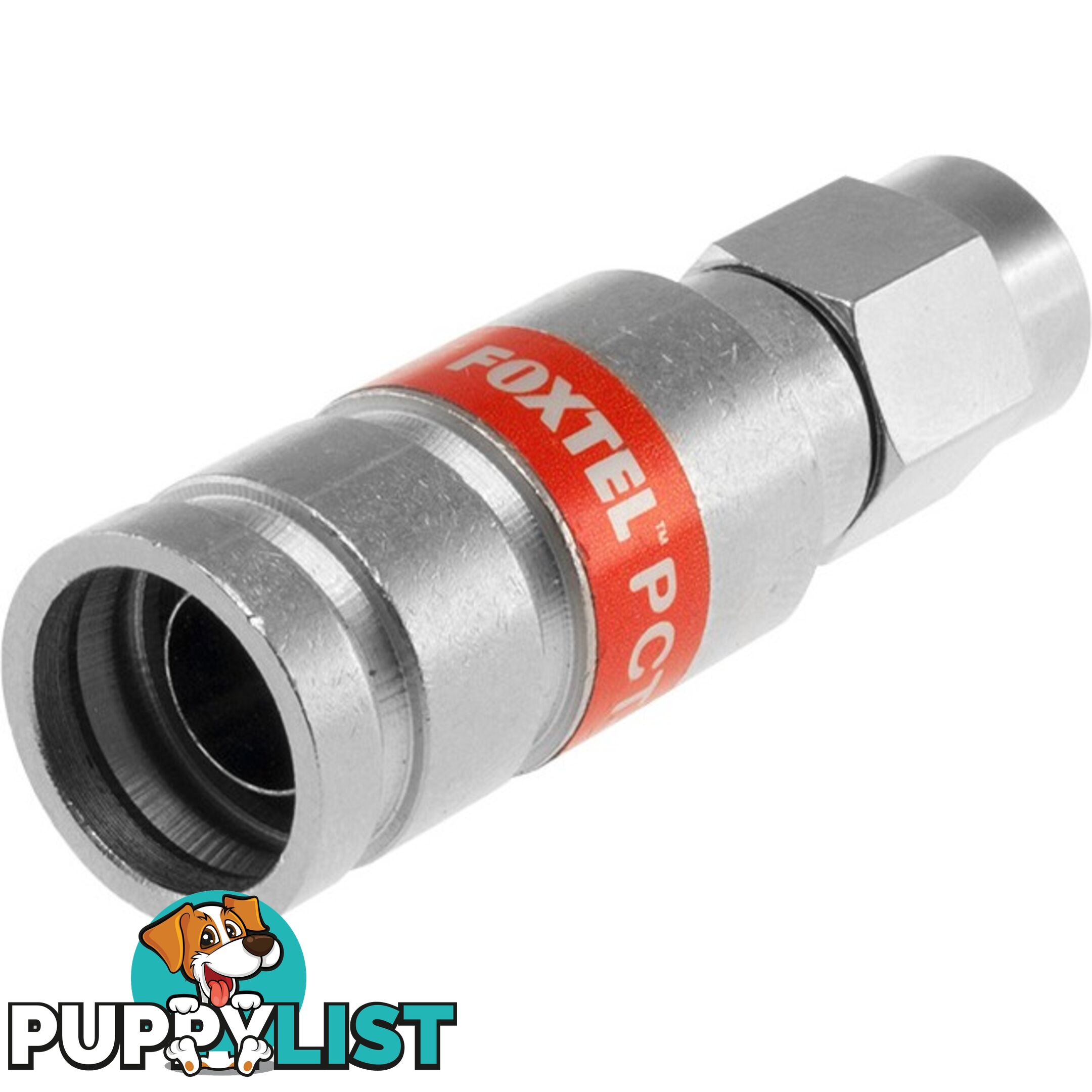 PR1005 'F' RG11Q COMPRESSION CONNECTOR FOXTEL APPROVED F30709