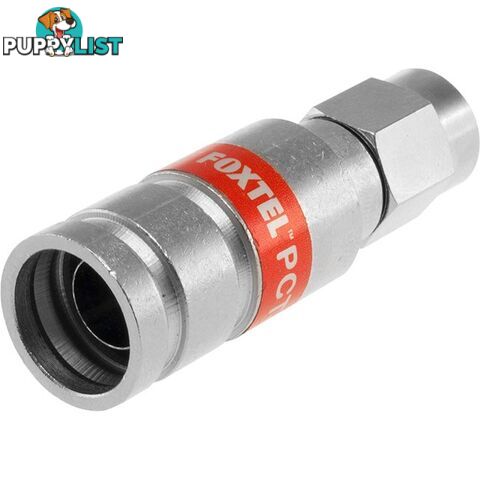 PR1005 'F' RG11Q COMPRESSION CONNECTOR FOXTEL APPROVED F30709