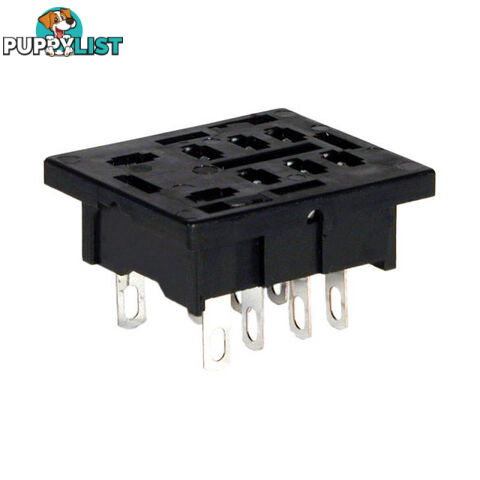 WJ1512ZC SOLDER TERMINAL RELAY BASE 2 POLE