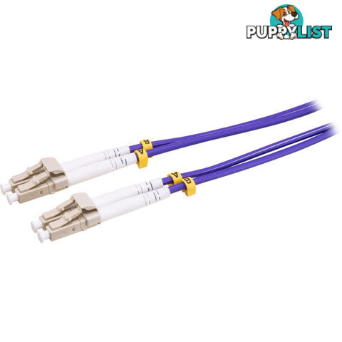 FP7639 1M MM FIBRE PATCH LEAD LC-LC OM4 DX 3.0MM LSZH