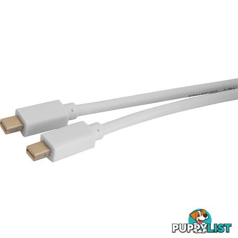 LC6190 MINI DISPLAYPORT LEAD - 2M MINI DISPLAY PORT PLUG TO PLUG