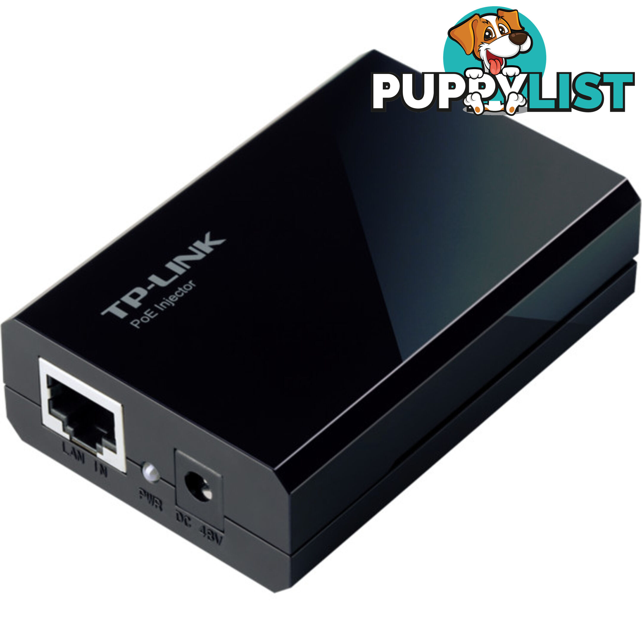 TLPOE150S TP-LINK POE LINE INJECTOR 48VDC OVER ETHERNET