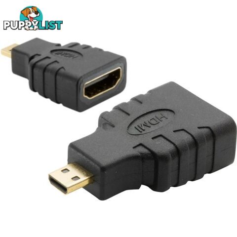 PA4365 MICRO HDMI PLUG TO HDMI SOCKET ADAPTOR