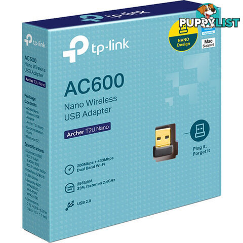 T2UNANO AC600 DUAL BAND NANO ADAPTER ARCHERT2UNANO