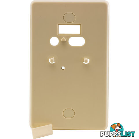 CD770TOPLWE PHONE WALL PLATE FOR 610 AND 611 TELEPHONE SOCKETS