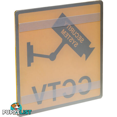 SN120 CCTV SECURITY SIGN 120 X 120MM ACRYLIC